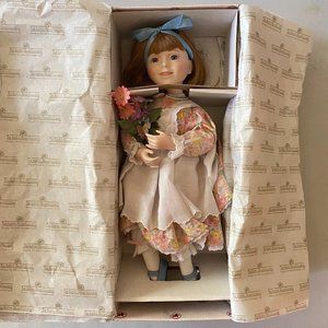 FINAL SALE: The Ashton Drake Galleries Heart's Bouquet Porcelain Doll